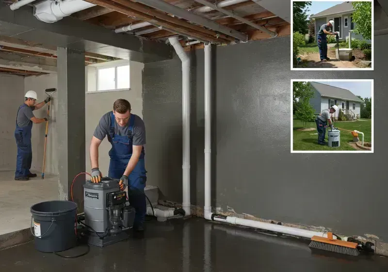 Basement Waterproofing and Flood Prevention process in Sauk Centre, MN